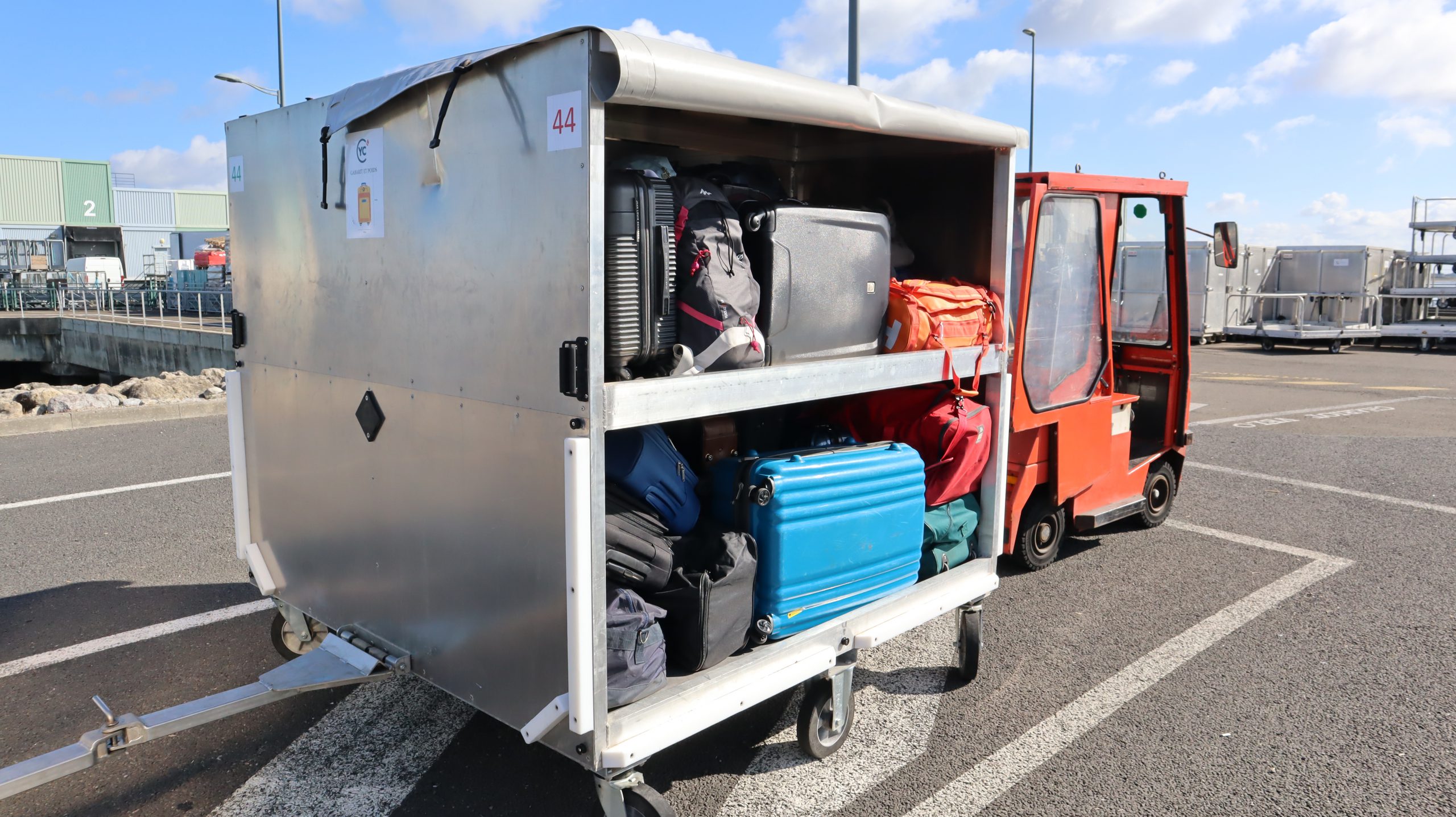 chariots à bagages