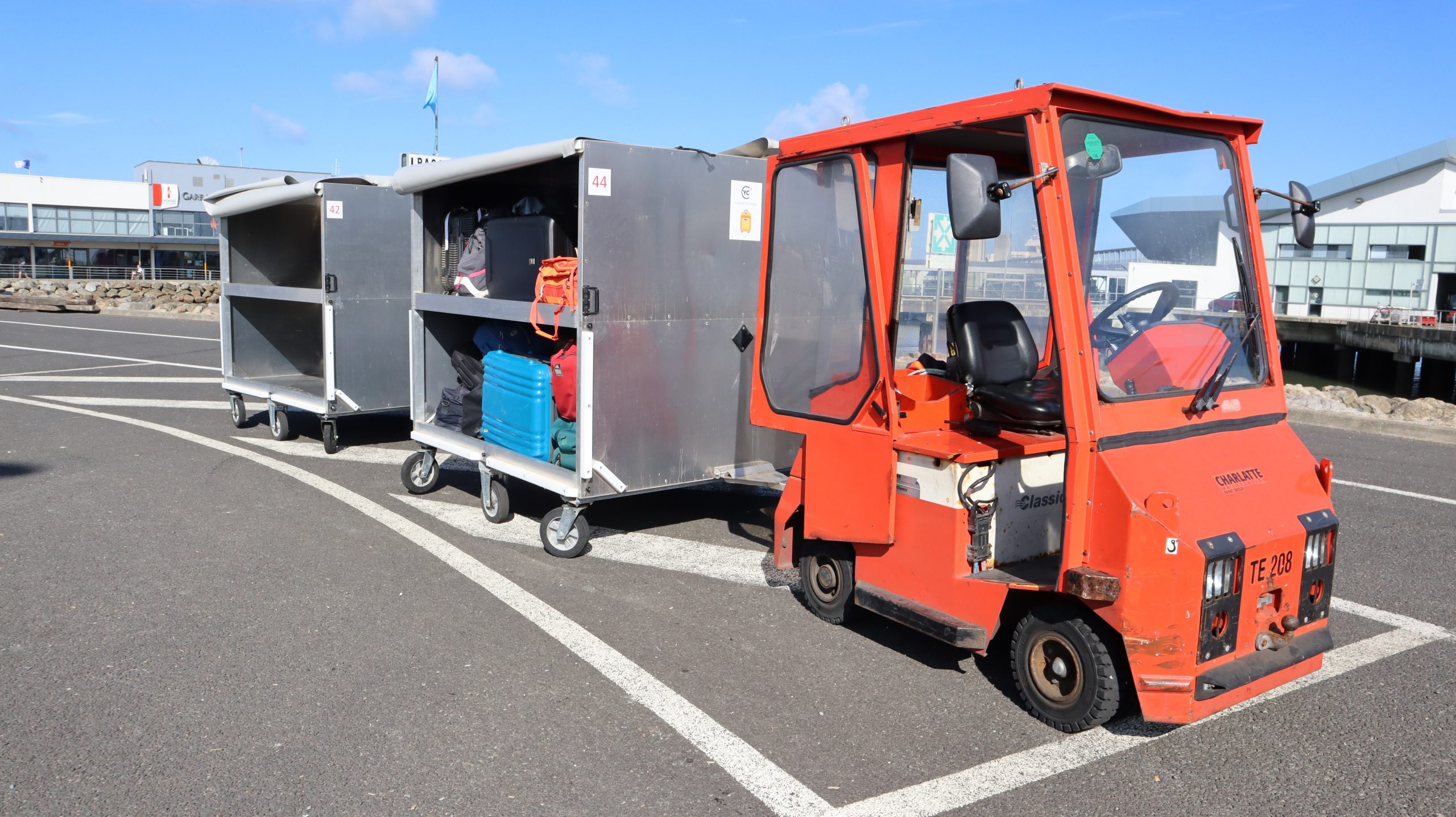 chariots à bagages