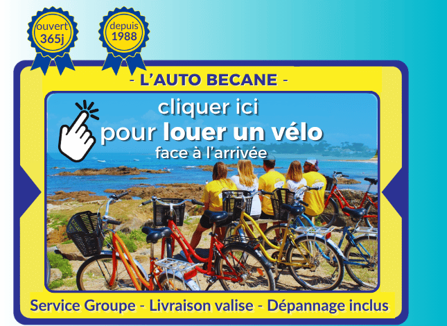 Auto Bécane, location de vélos à l'Île d'Yeu